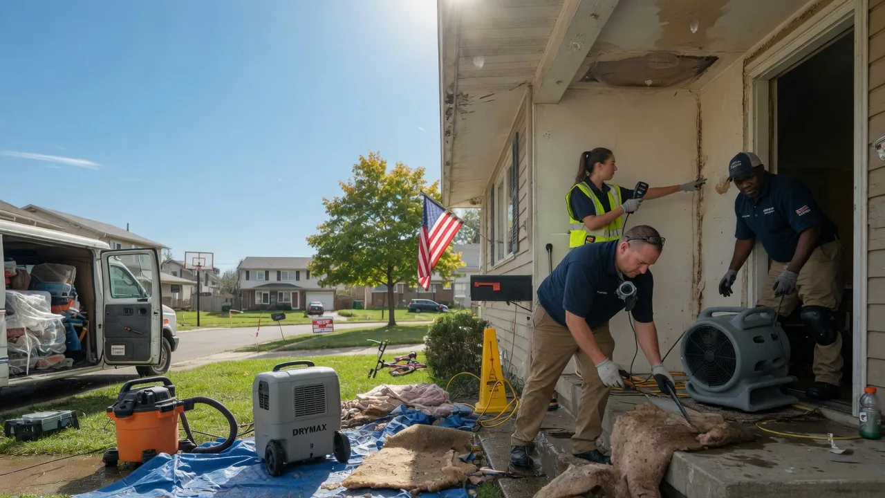 Water Damage Restoration in Dalzell, SC near me